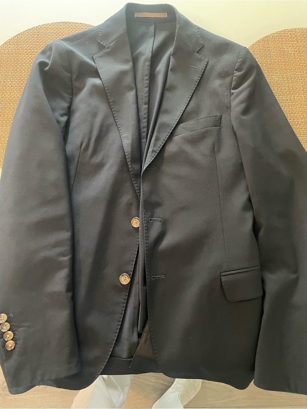 Eleventy Navy Three-Button Sport Coat